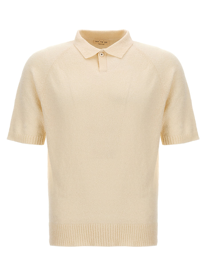 Cotton  Shirt Polo White