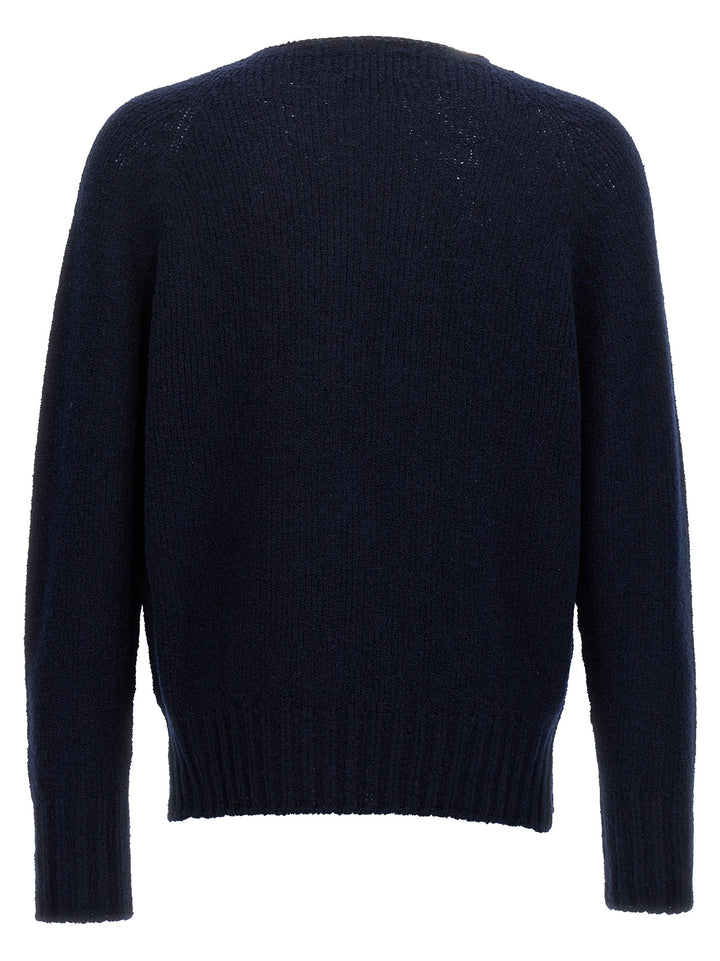 Crew-Neck Sweater Sweater, Cardigans Blue