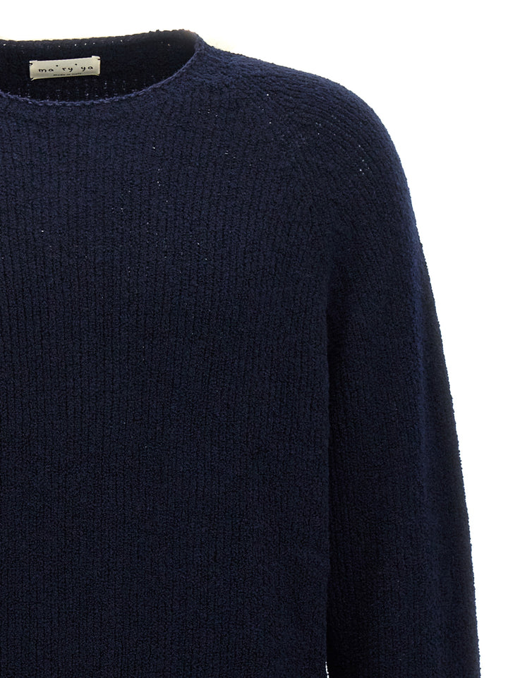 Crew-Neck Sweater Sweater, Cardigans Blue