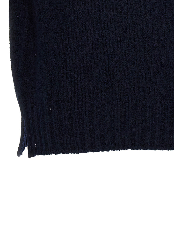 Crew-Neck Sweater Sweater, Cardigans Blue