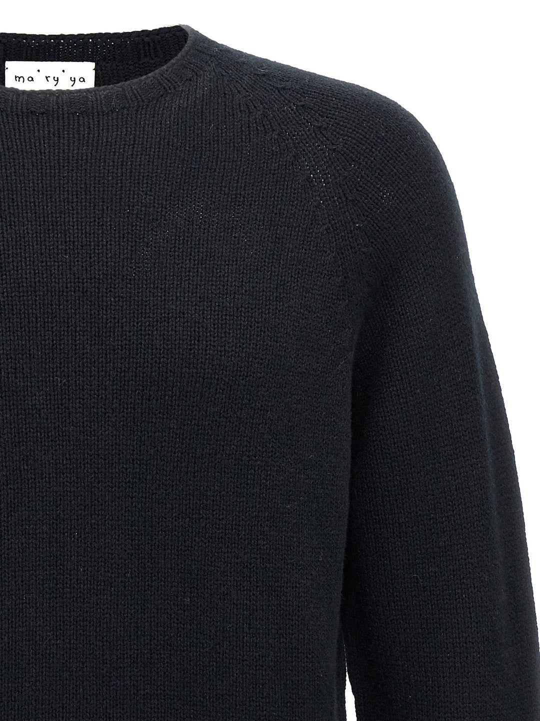 Crew-Neck Sweater Sweater, Cardigans Black