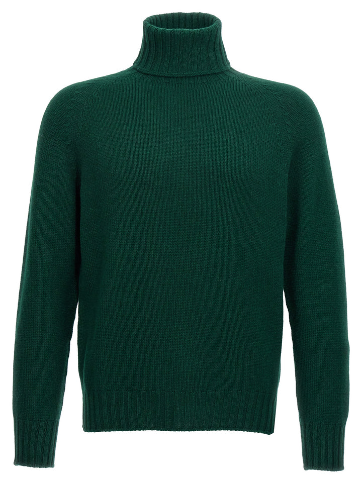 High Neck Sweater Sweater, Cardigans Green