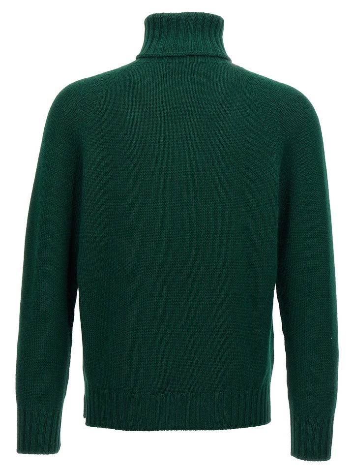 High Neck Sweater Sweater, Cardigans Green