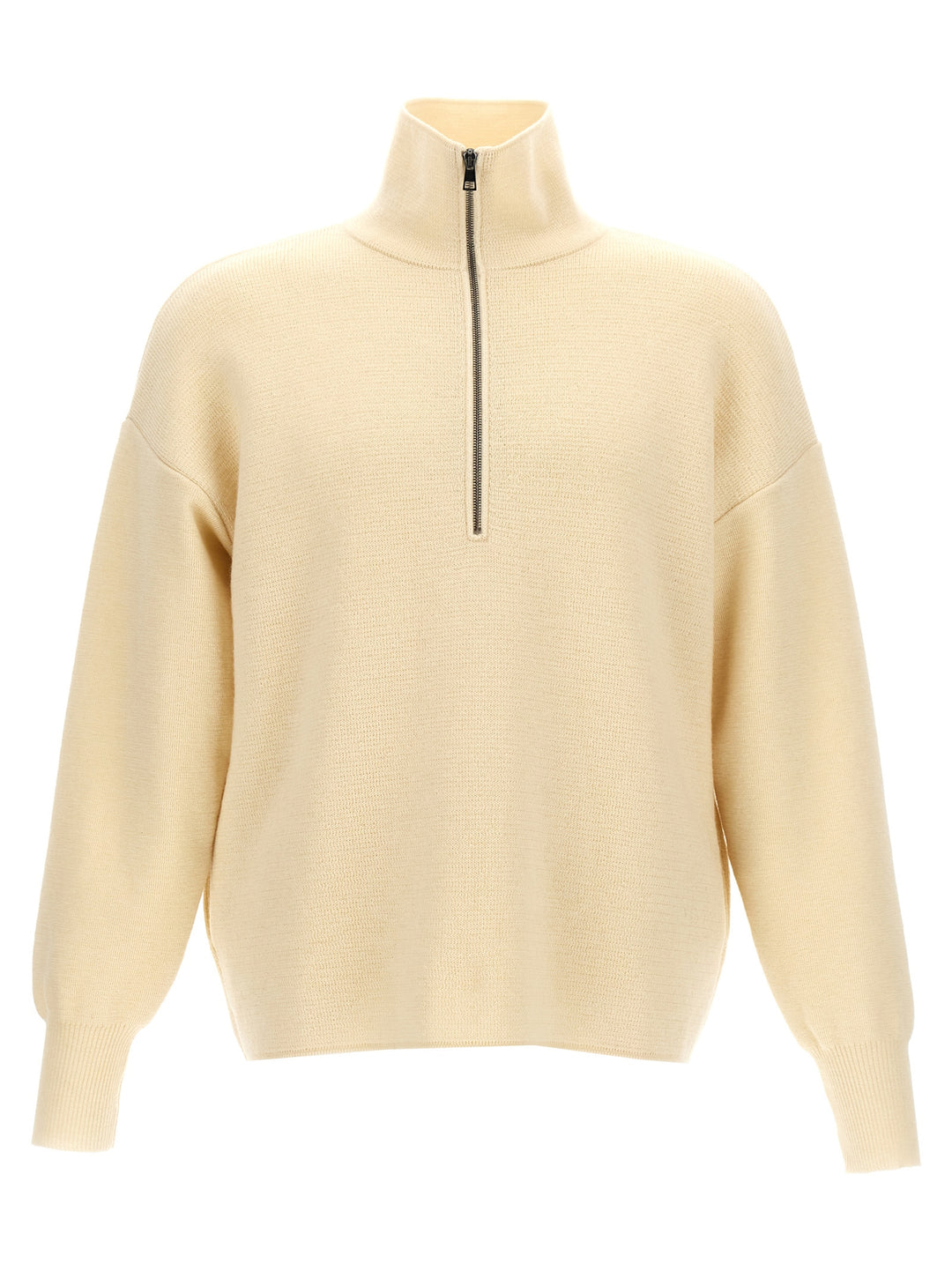 Half Zip Sweater Sweater, Cardigans White