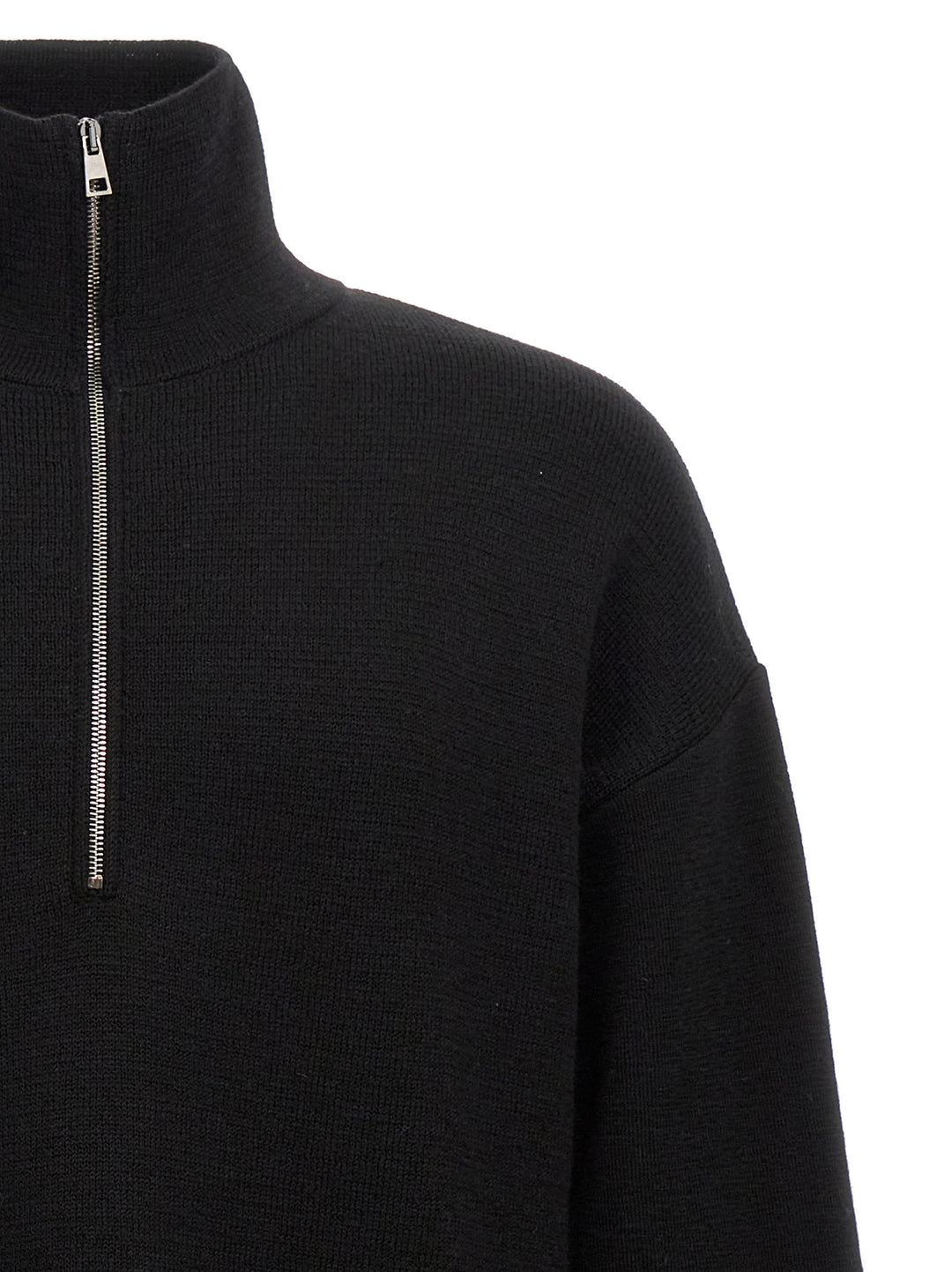 Half Zip Sweater Sweater, Cardigans Black