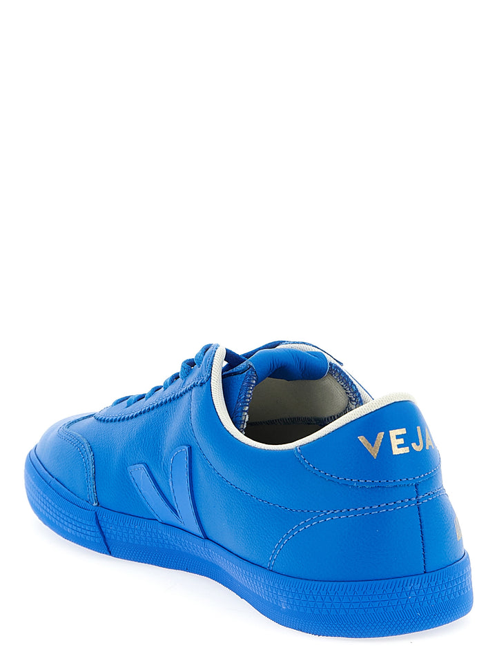 Veja Volley Signature Sneakers - Blue | 2adeb03a5e71d49c66bd170faa56c444650932df