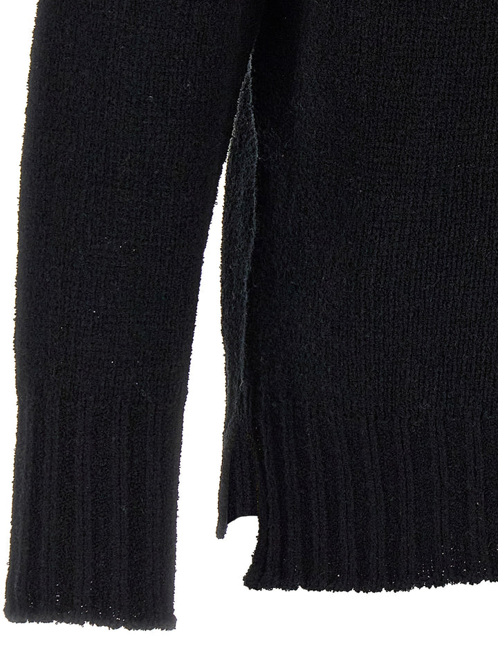 Ma'Ry'Ya Bouclé Sweater Sweaters and Cardigans - Black | ba3fd9abc794499a74fba6ac92ee6890c02c156c