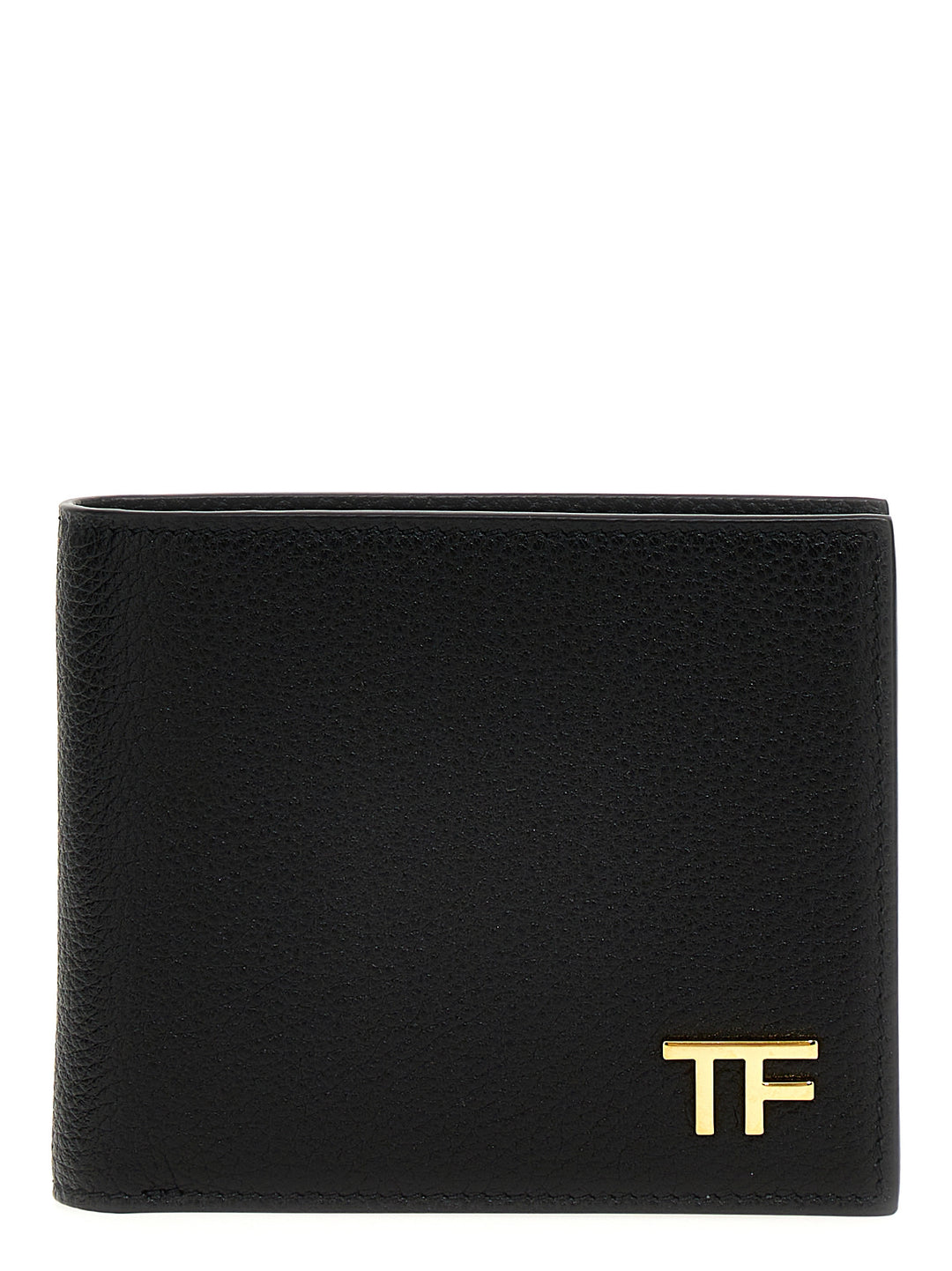 Logo Leather Wallet Wallets, Card Holders Black