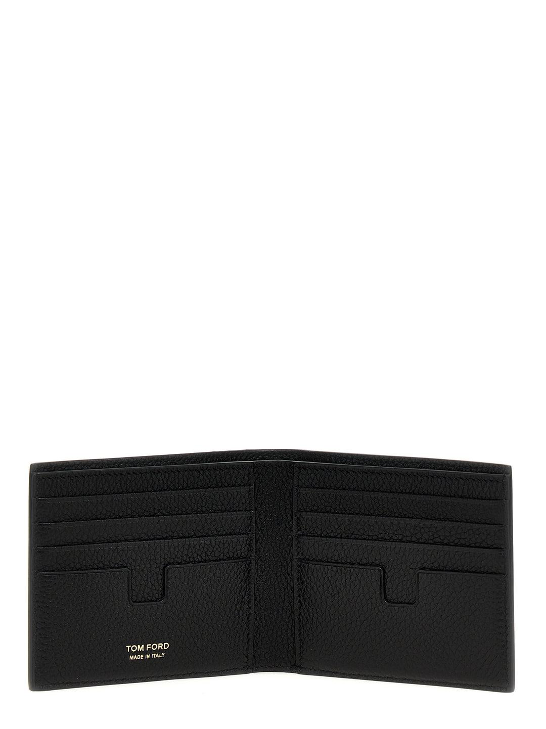 Logo Leather Wallet Wallets, Card Holders Black