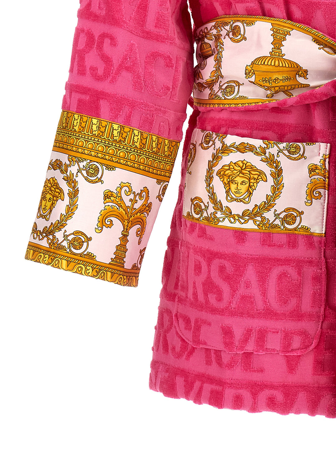 I Heart Baroque Towels Fuchsia