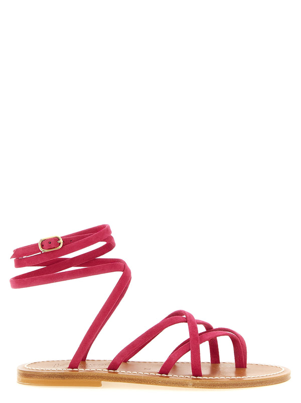 Zenobie Sandals Fuchsia
