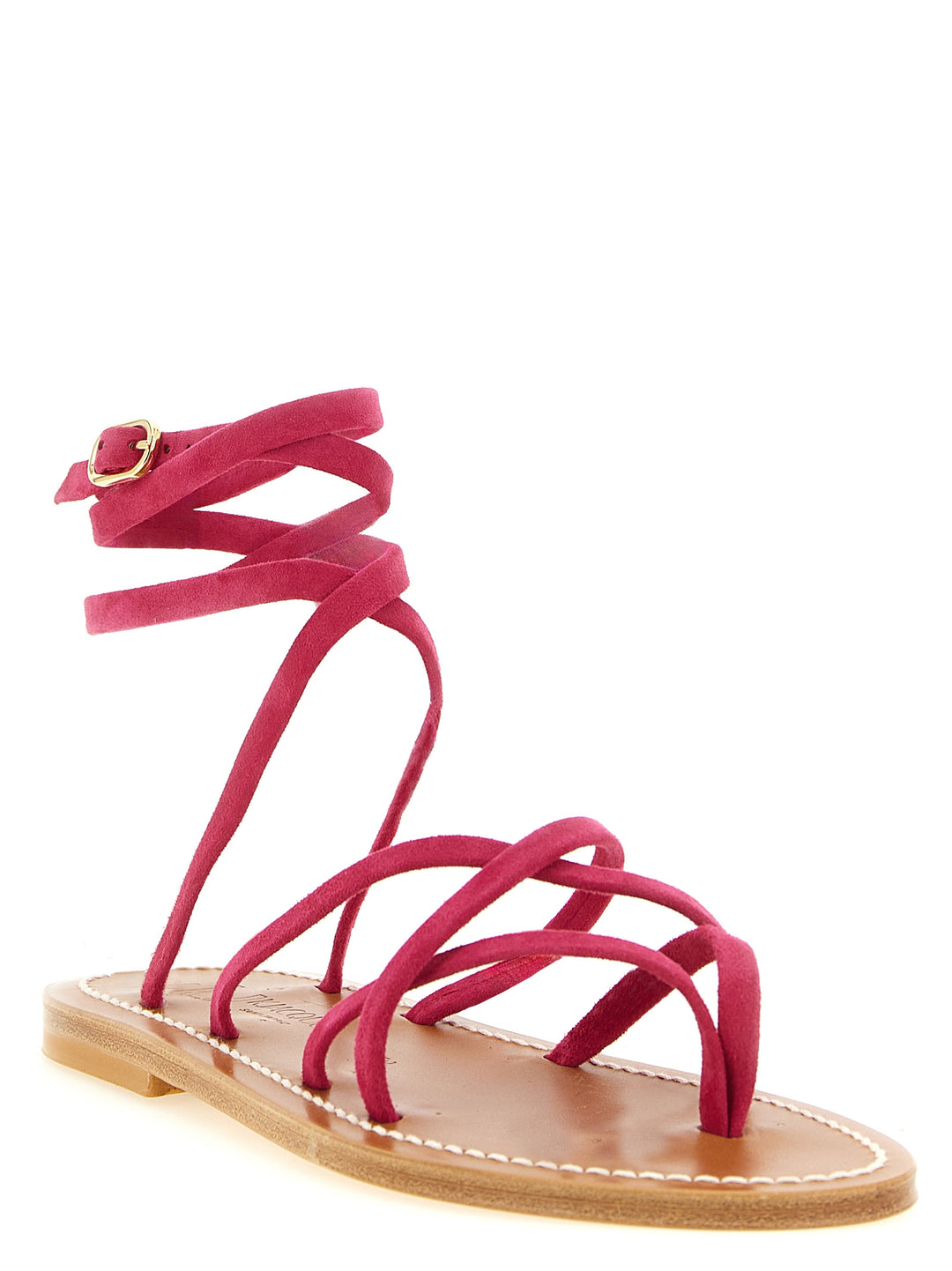 K.Jacques Saint Tropez Zenobie Sandals - Fuchsia | c9a98e200b9e97cad392171629c5f24a880b8f06