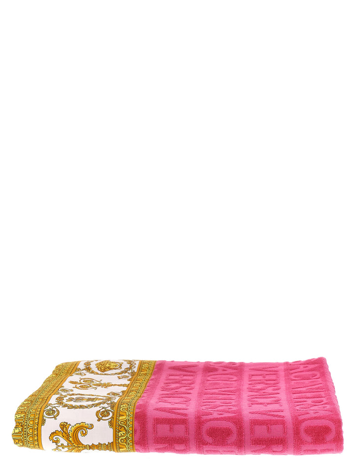 Barocco Towels Fuchsia