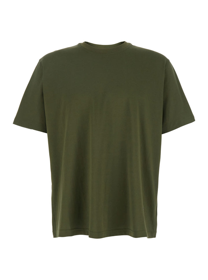 Cotton Jersey T-Shirt Green