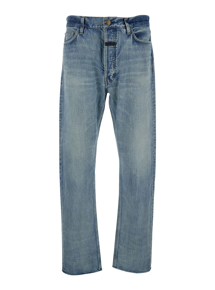 Classic 5 Pocket Jeans Light Blue