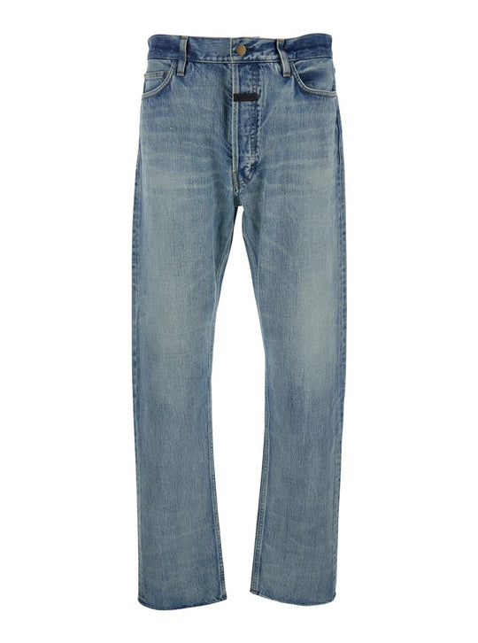 Classic 5 Pocket Jeans Light Blue