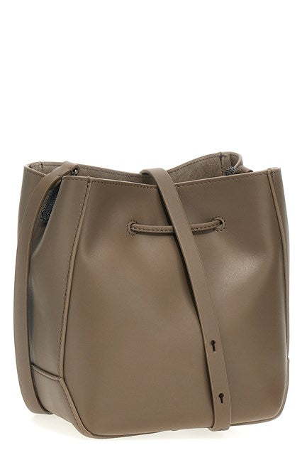 Monile Shoulder Bags Brown