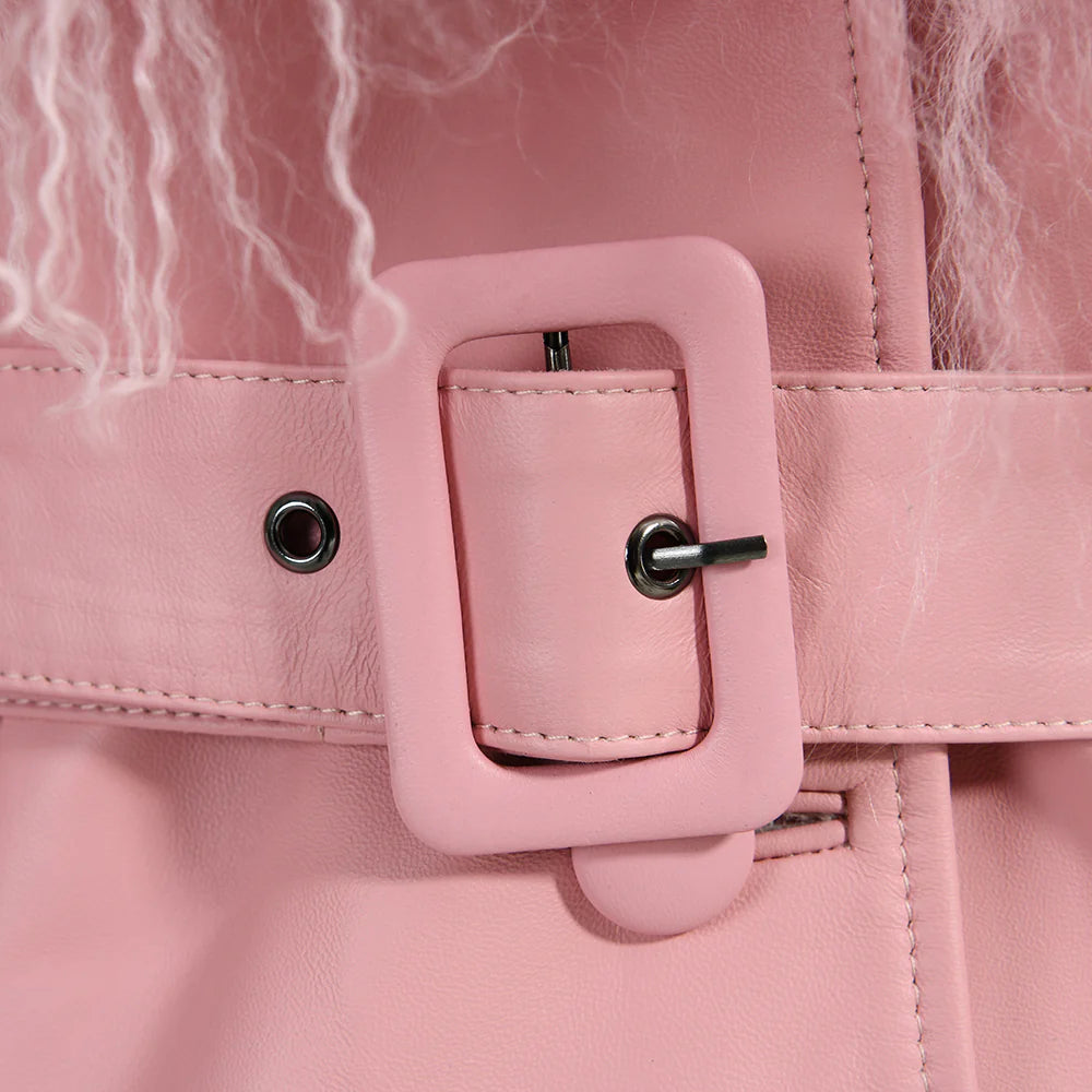 Pegghy Leather Pink