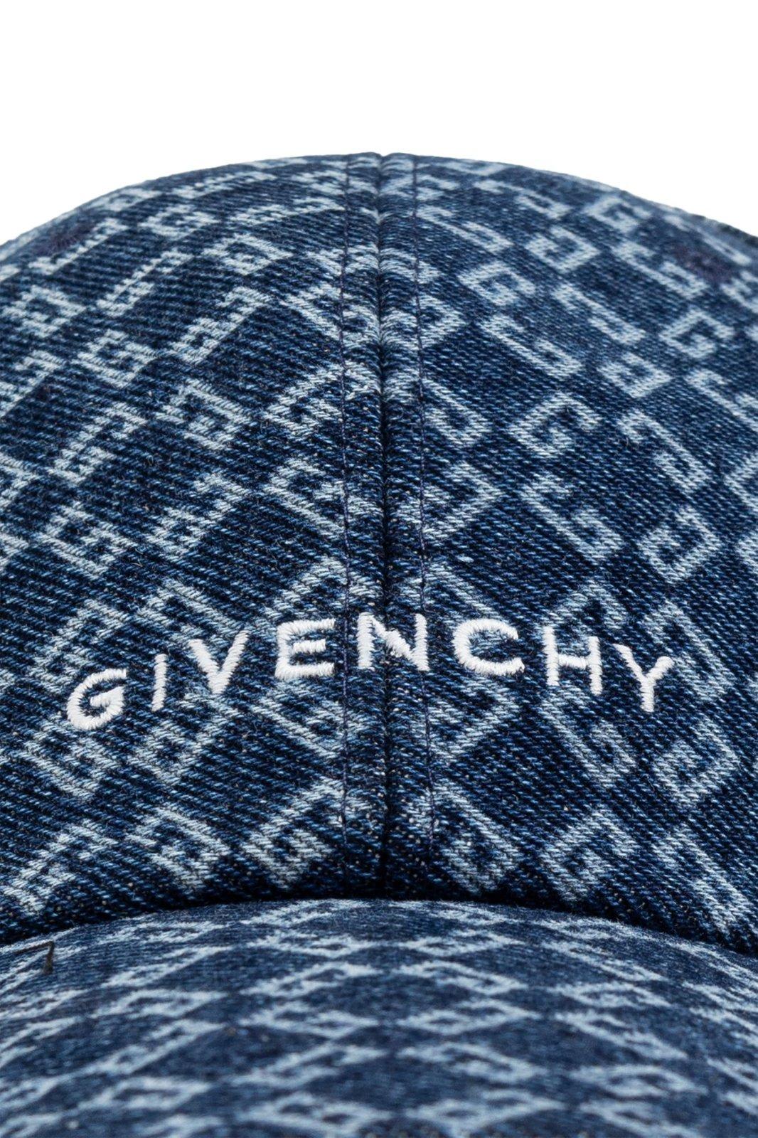 Monogram 72 Denim Cap Hats Blue