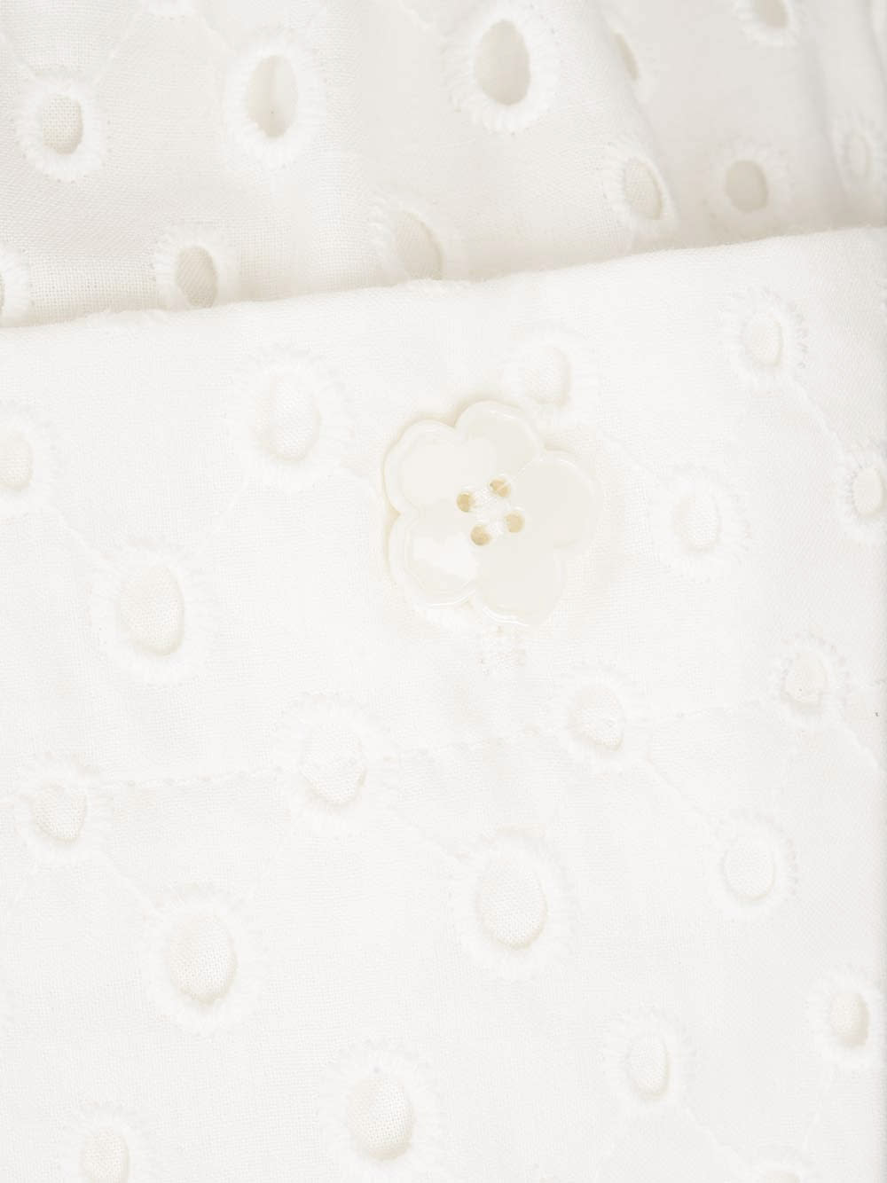 White Broderie Anglaise Shorts Trousers White