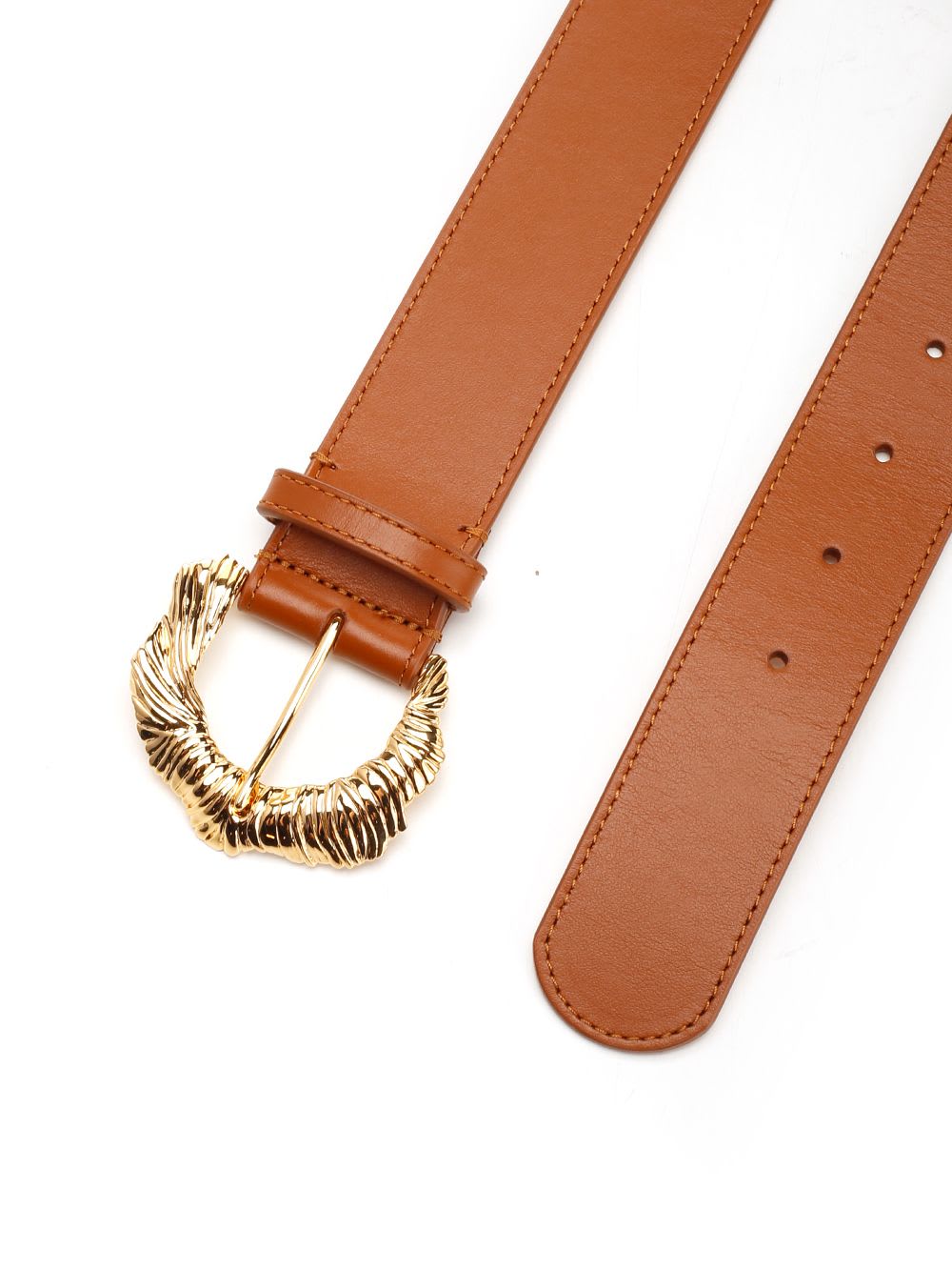High-Waisted Belt Belts Brown