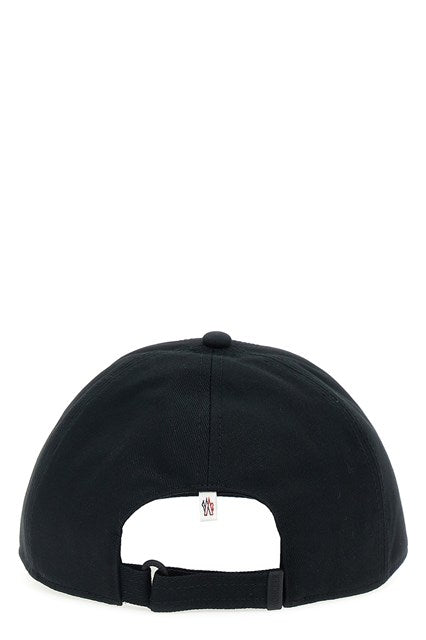 Logo Printed Cap Hats Black