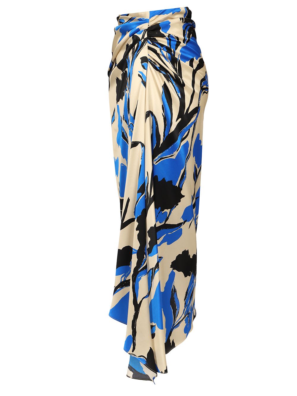 Asymmetric Skirt Skirts Multicolor