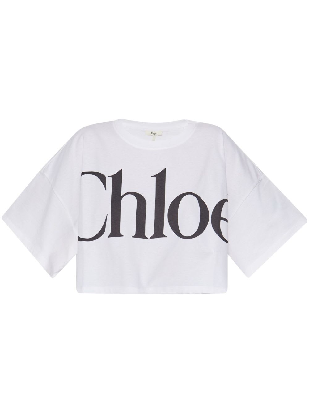 Signature Crop Top T-Shirt White