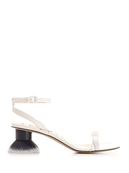 Petal" Sandals White