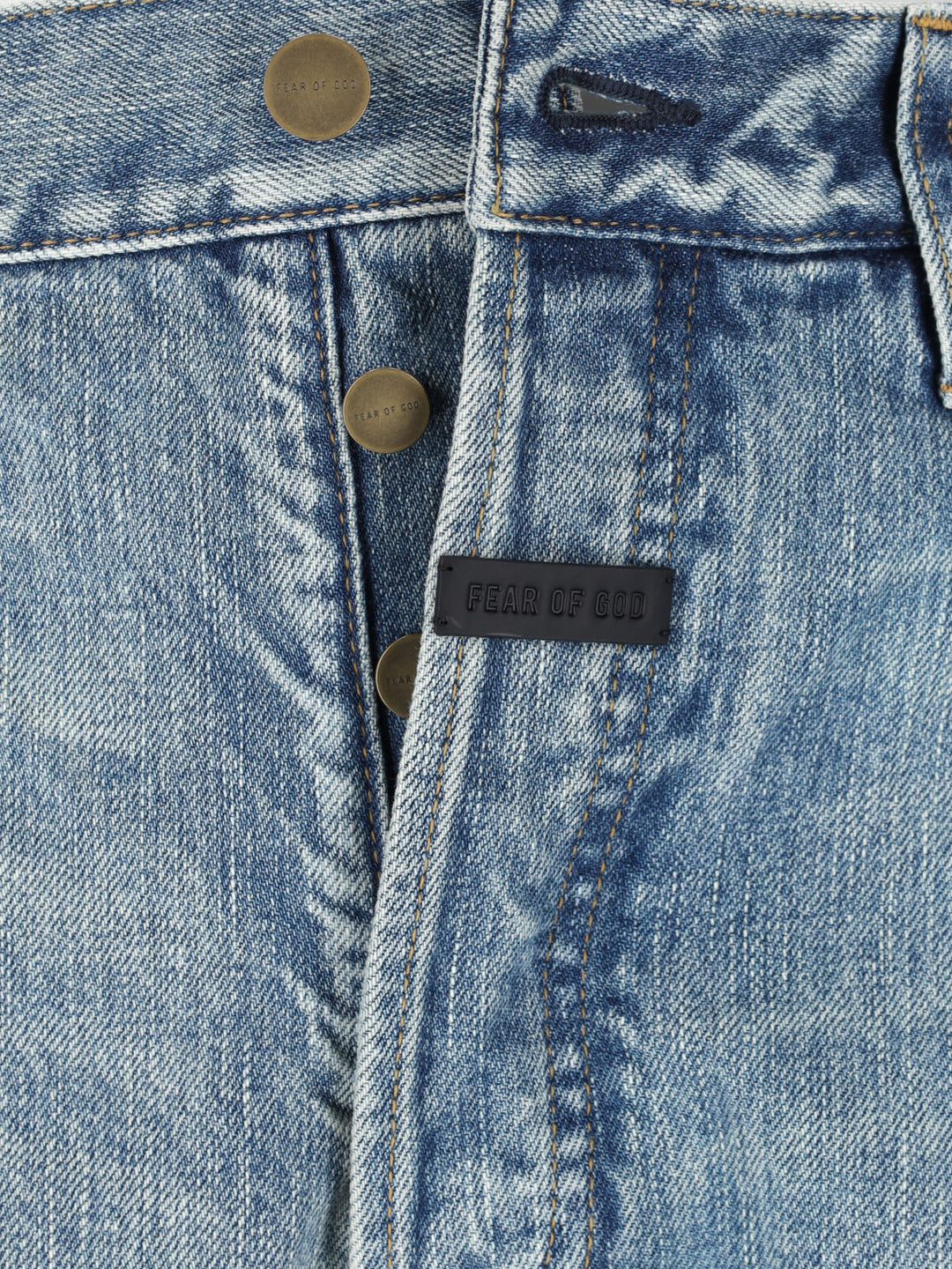 Classic 5 Pocket Jeans Light Blue