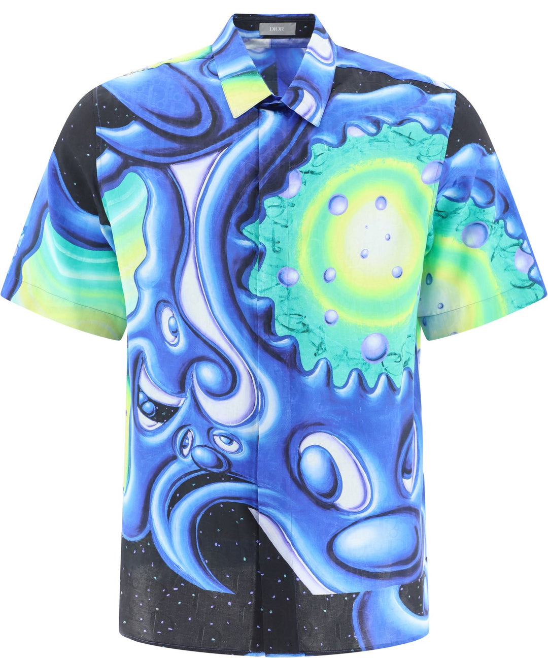 Kenny Scharf X Dior Shirts Blue