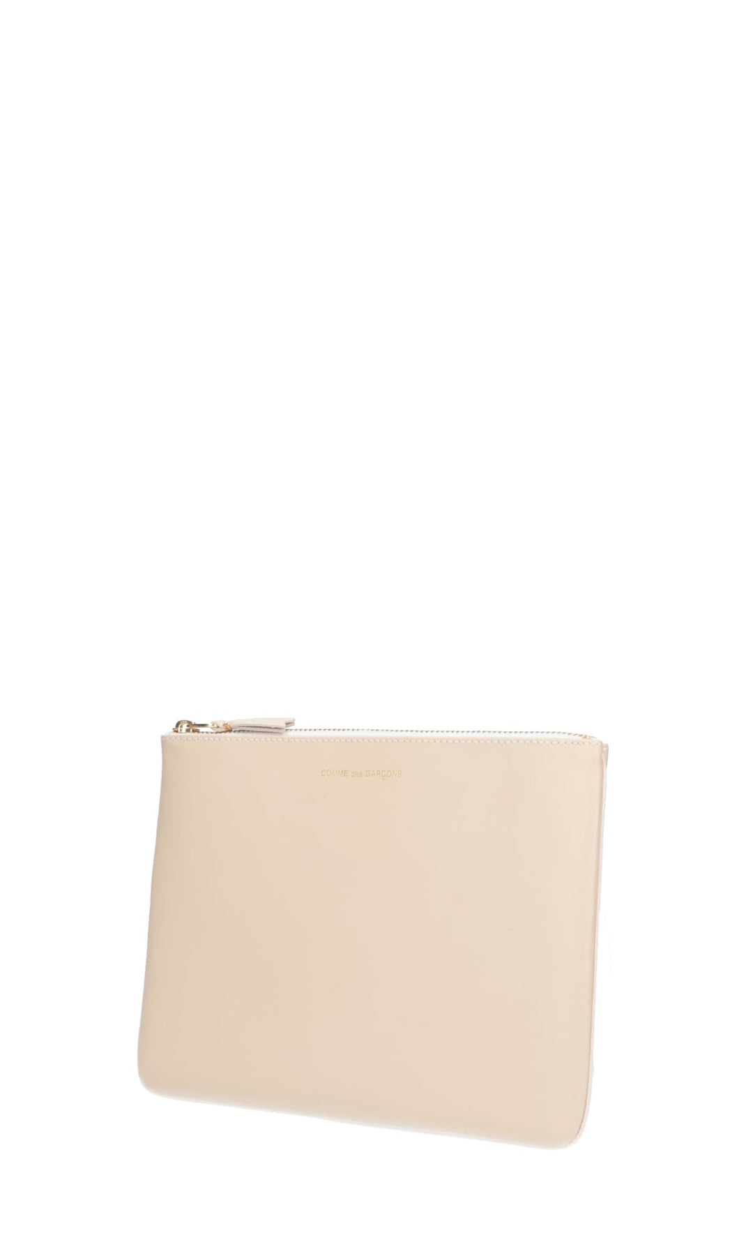 Zipped Pouch Small Leather Goods Beige