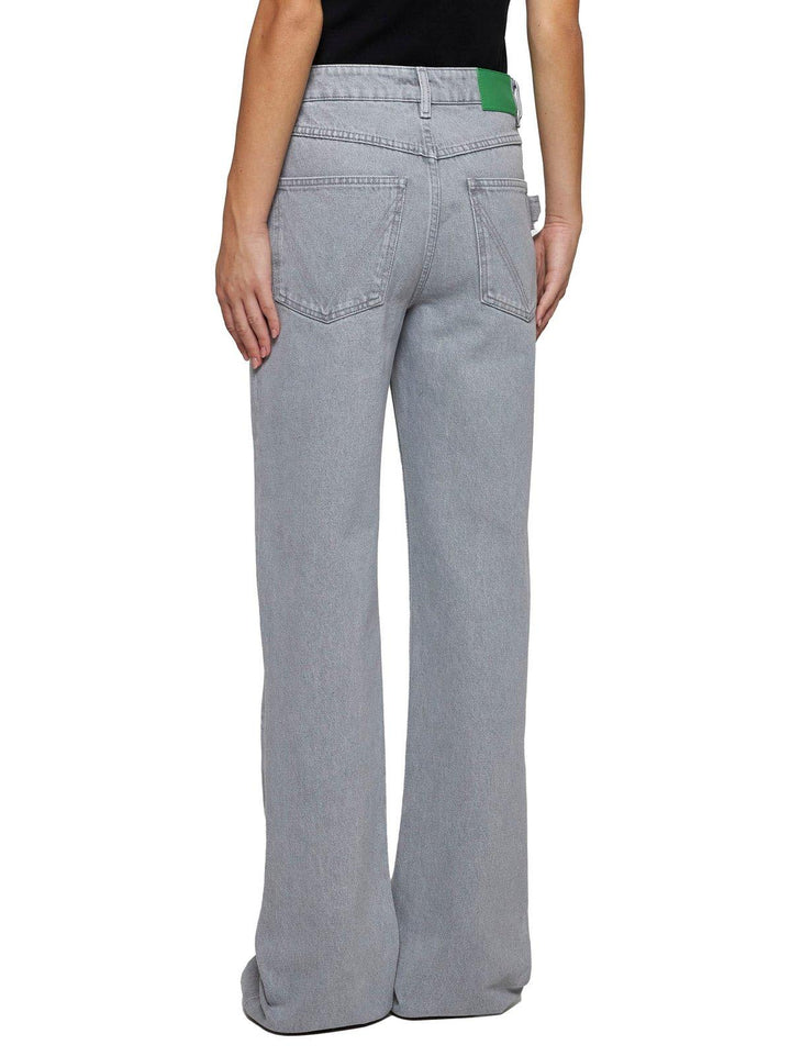 Boot Cut Jeans Grey