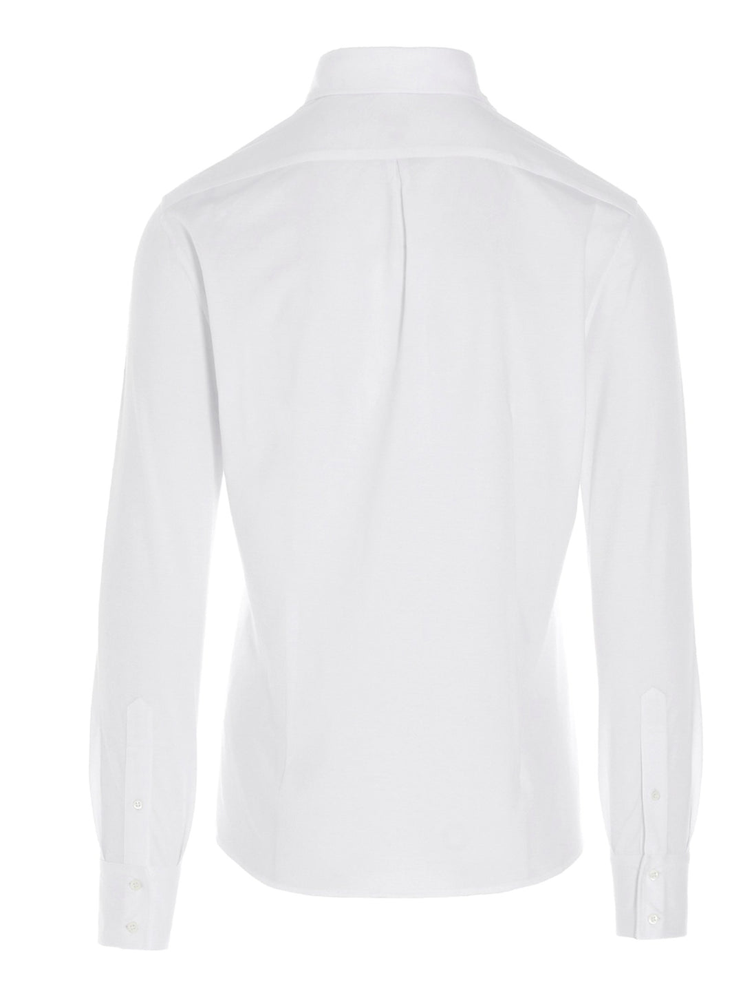 Basic Cotton Shirt Shirt, Blouse White