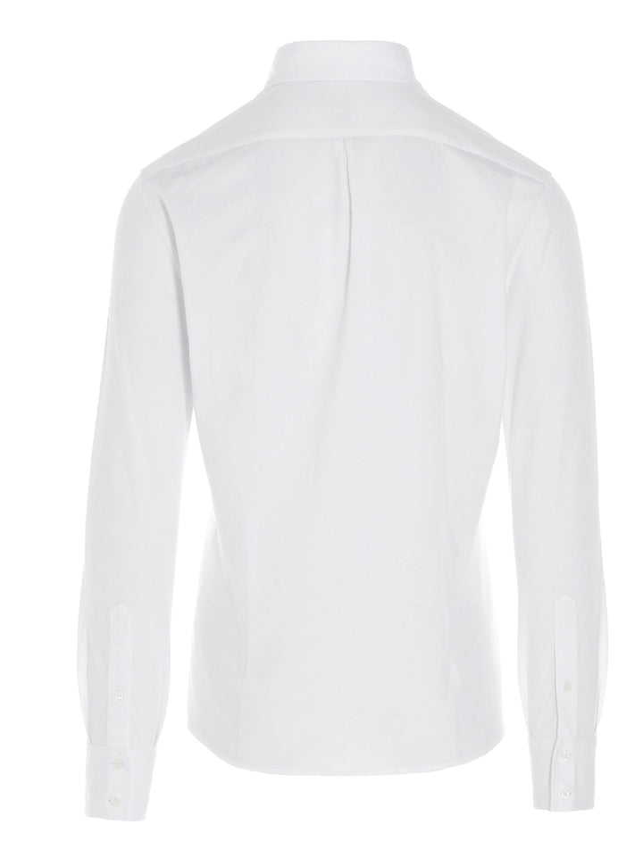 Basic Cotton Shirt Shirt, Blouse White