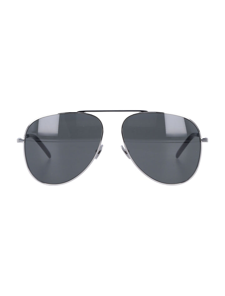 Aviator Style Sun Glasses Silver