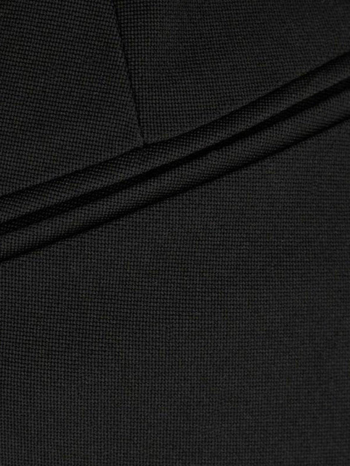 Grisaille Wool Trousers Black