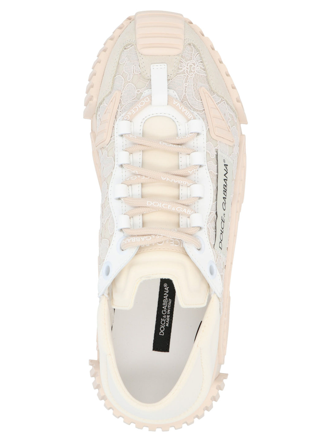 Dolce & Gabbana Lace Sneakers - White | 1fb934c1fab22ed33700eaa88ef4a10c3324c53f