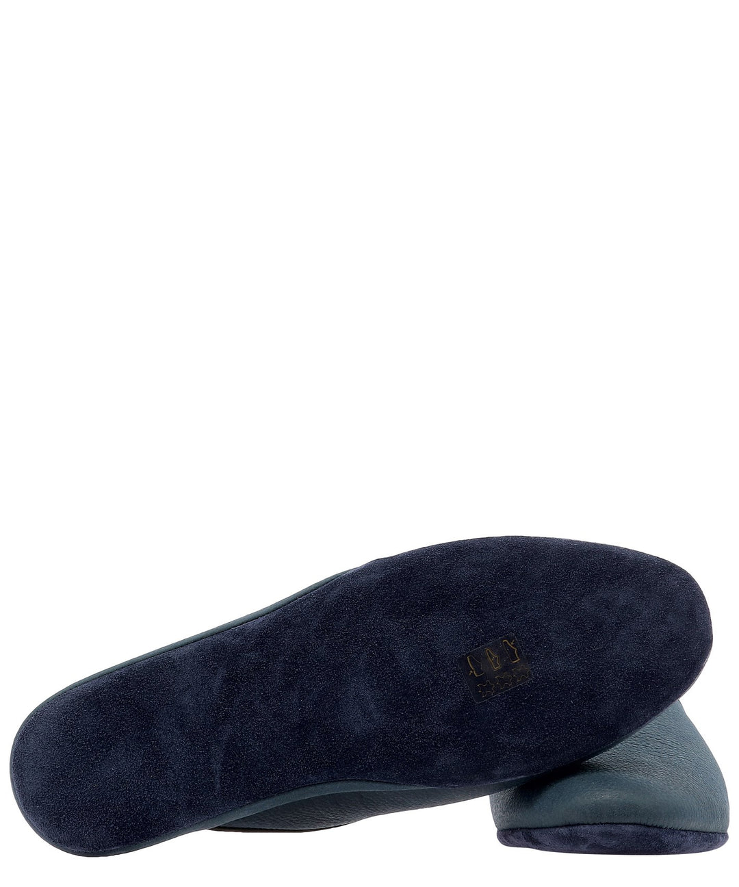 Nabuk Slippers Loafers & Slippers Blue