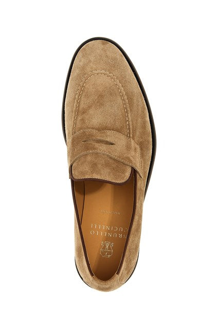 Suede Loafers Brown