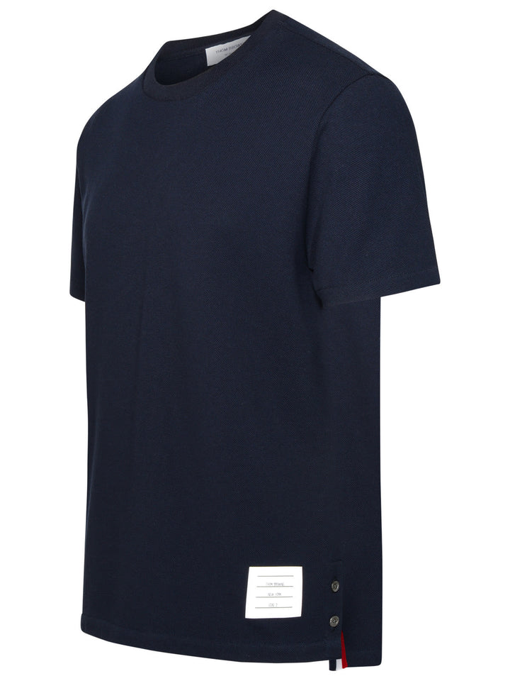 Piqué T-Shirt Black