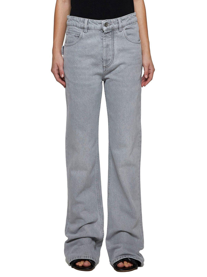 Boot Cut Jeans Grey