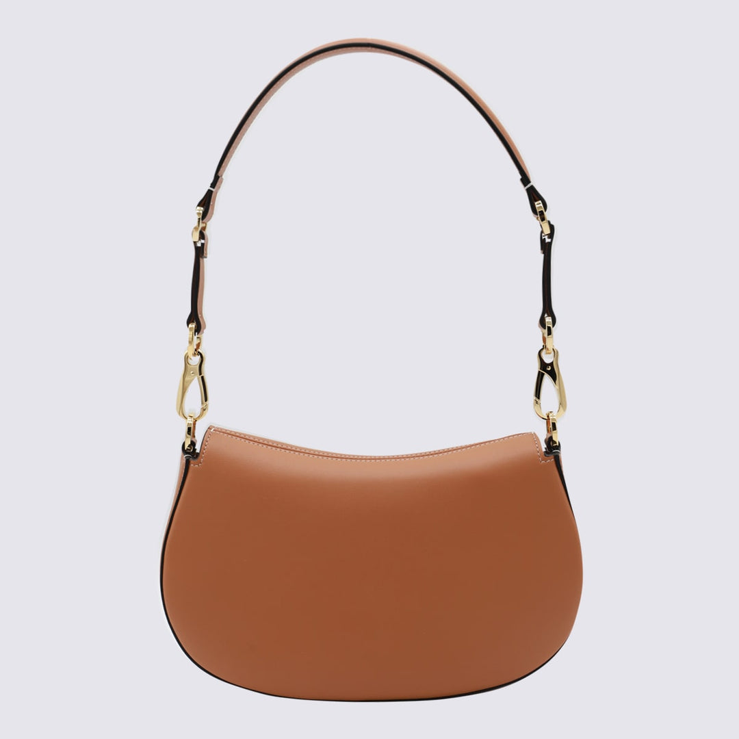 Ohval Shoulder Bags Beige