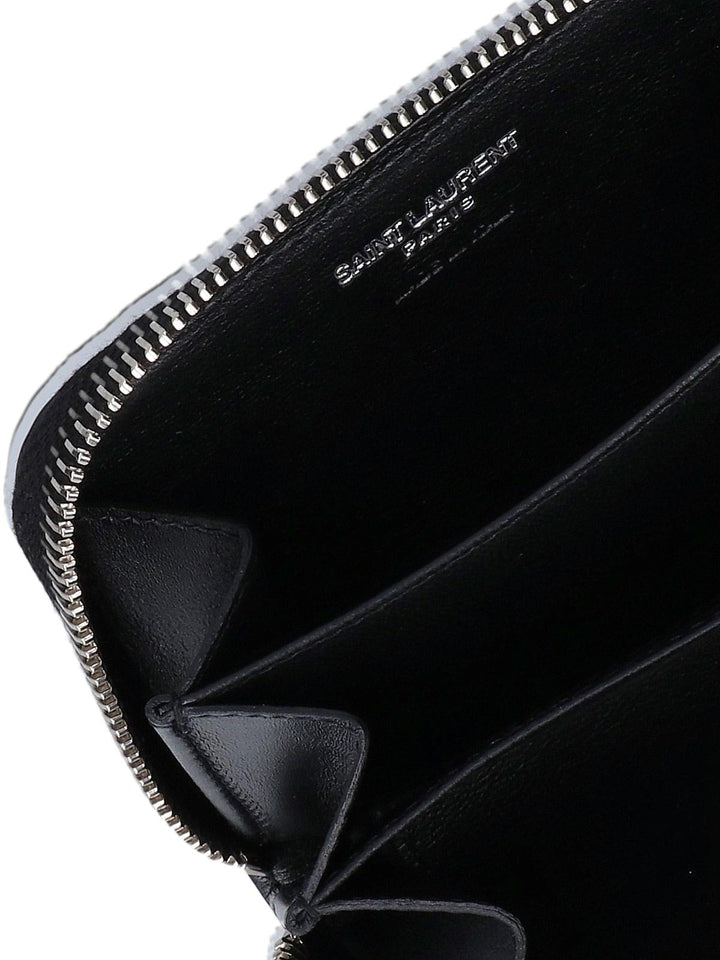 Zip Around Wallet Monogram Wallets Black