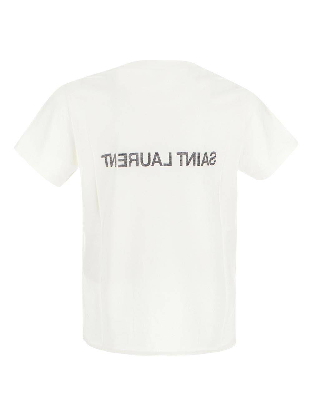 Saint Laurent White T-Shirt White