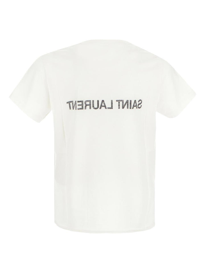 Saint Laurent White T-Shirt White