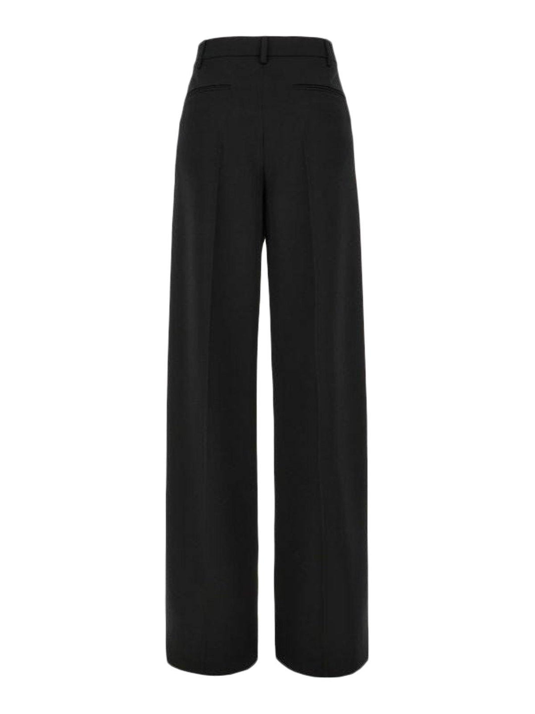 Grisaille Wool Trousers Black