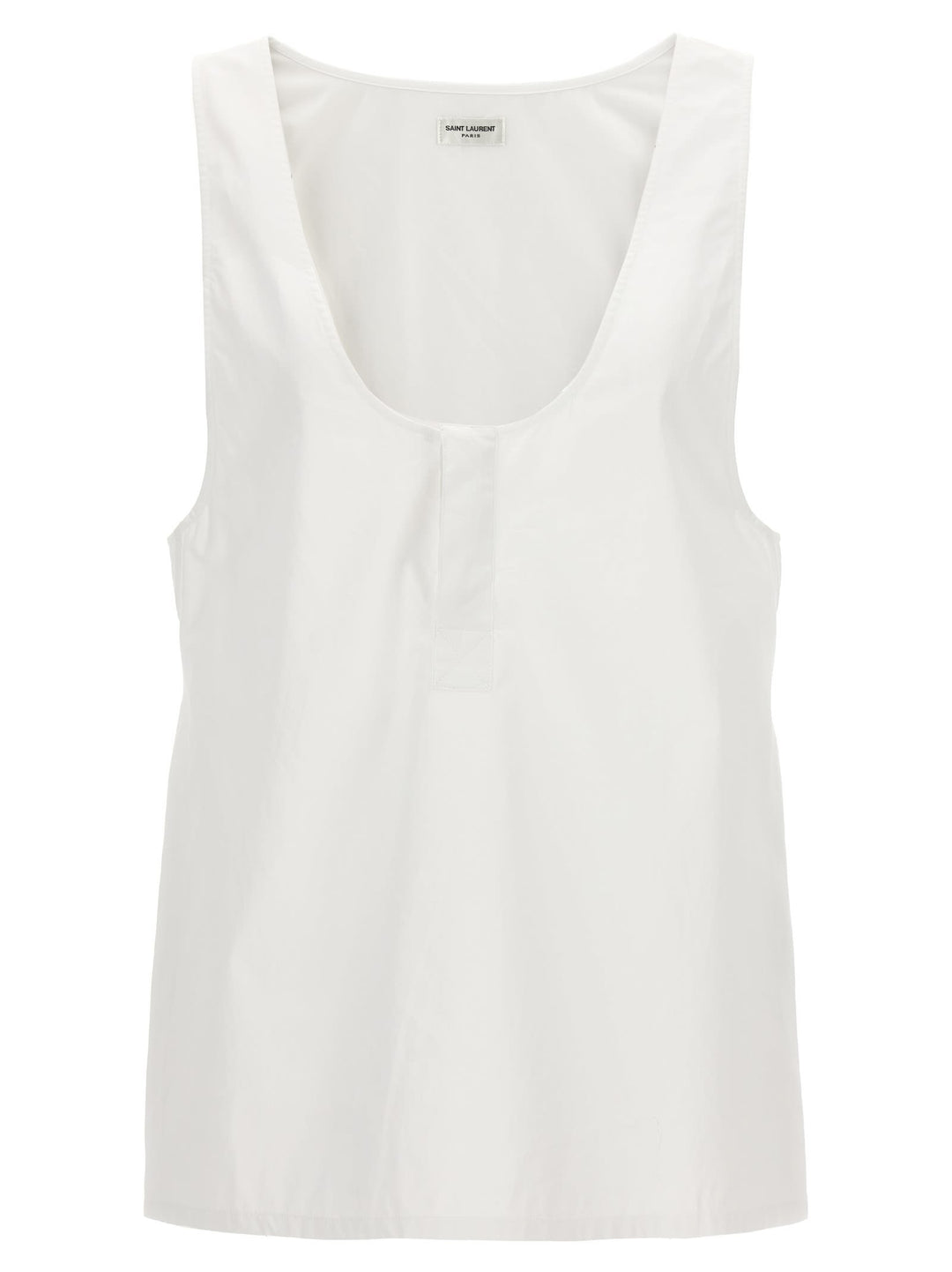 Henley Tops White