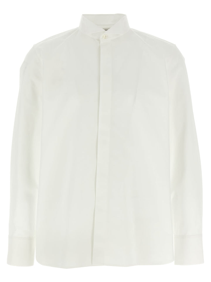 Shirt With Wing Collar Shirts White