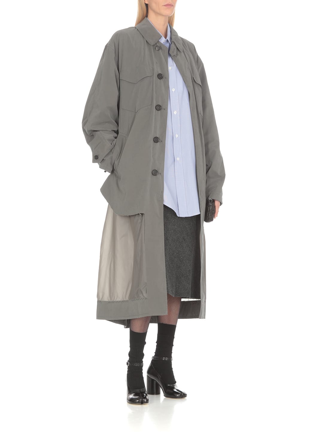 Over Size Shirt Shirts Light Blue